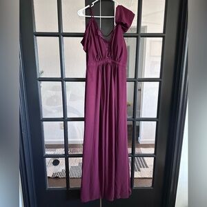 Minuet Burgundy Long Dress